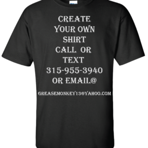 CREATE YOUR OWN SHIRT