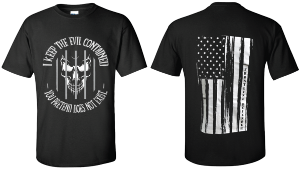 Corrections officer shirt