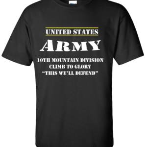 10th Mountain Div shirt#1